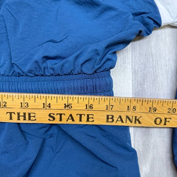 ✅Womens S Nike Icon Clash Track Jacket Windbreaker Colorblock Drawstring Waist - Picture 5 of 13